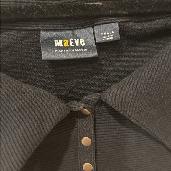 Maeve Black Off-Shoulder Top - Picture 4 of 8